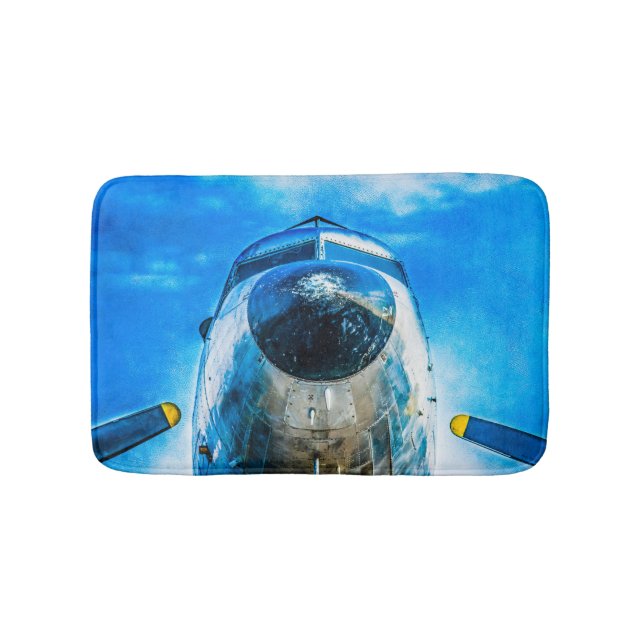 Douglas DC-3 Aircraft Bath Mat (Front)