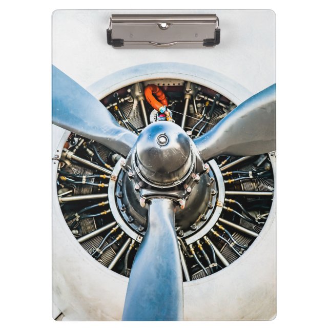 Douglas DC-3 Aircraft. Propeller Clipboard (Front)