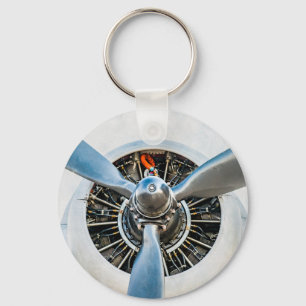 Douglas DC-3 Aircraft. Propeller Key Ring