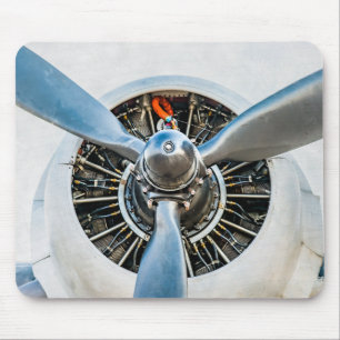 Douglas DC-3 Aircraft. Propeller Mouse Mat