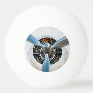 Douglas DC-3 Aircraft. Propeller Ping Pong Ball
