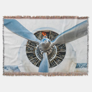 Douglas DC-3 Aircraft. Propeller Throw Blanket