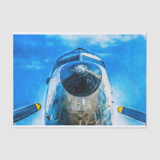 Douglas DC-3 Aircraft Tissue Paper (Front)
