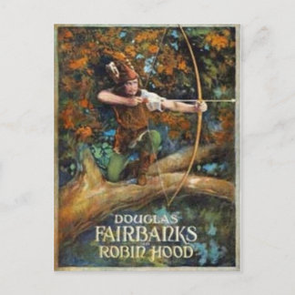 Douglas Fairbanks as Robin Hood Postcard