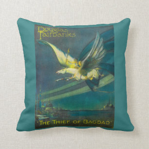Douglas Fairbanks Thief of Bagdad  Poster Pillow
