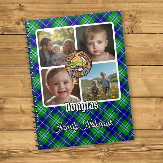 Douglas Family Photo Collage Notebook (Creator Uploaded)