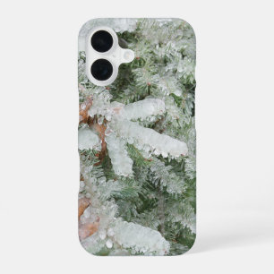 Douglas Fir Covered with Ice iPhone 16 Case