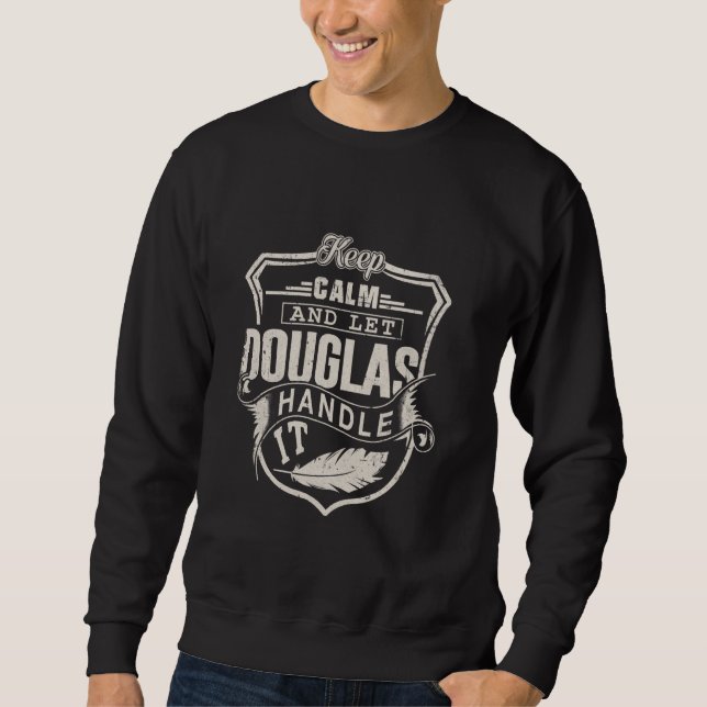 Douglas First Name Shirt Douglas Name Birthday (Front)