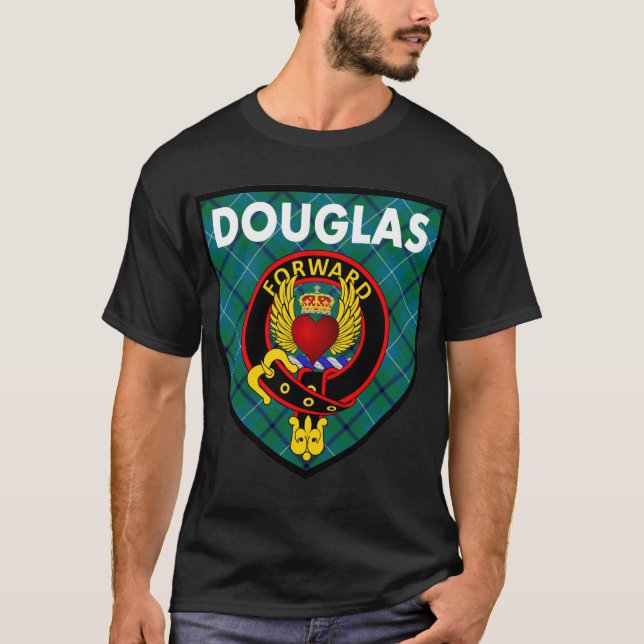Douglas Forward crest on Ancient Douglas T-Shirt (Front)