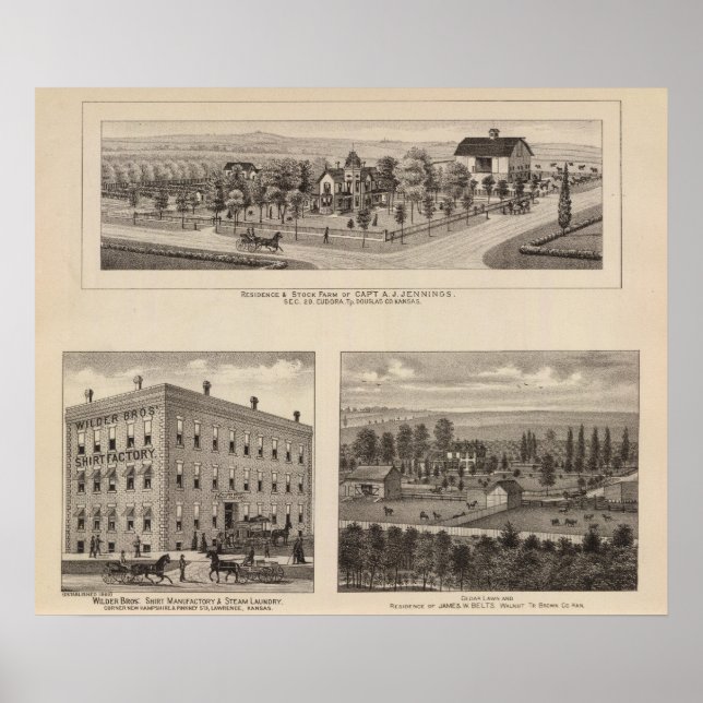 Douglas, Kansas Poster (Front)