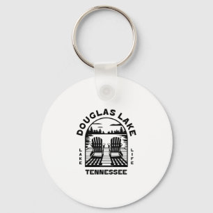 Douglas Lake Tennessee Outdoors Vintage 2 Key Ring
