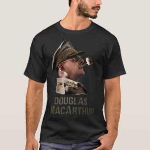 Douglas Macarthur, 1944 Colourized Art Gift Hallow T-Shirt
