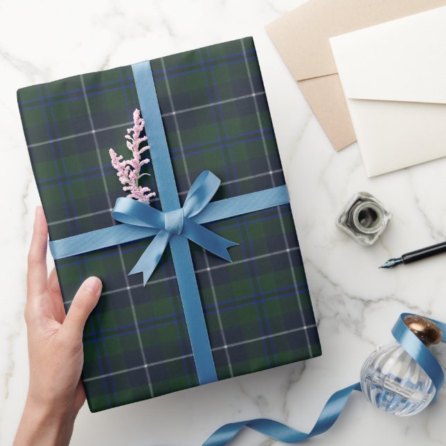 Douglas Modern Original Scottish Tartan Wrapping Paper (Gifting)
