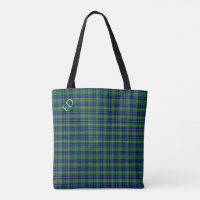 Douglas Official Tartan with monogram / initials