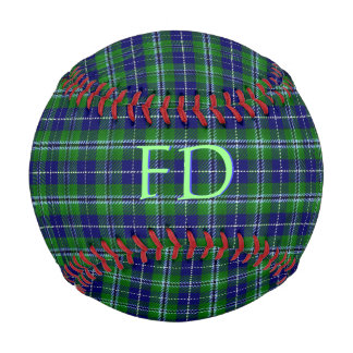 Douglas Official Tartan with monogram / name Baseball