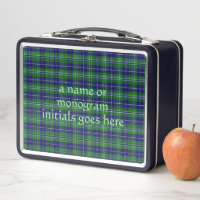Douglas Official Tartan with monogram / name