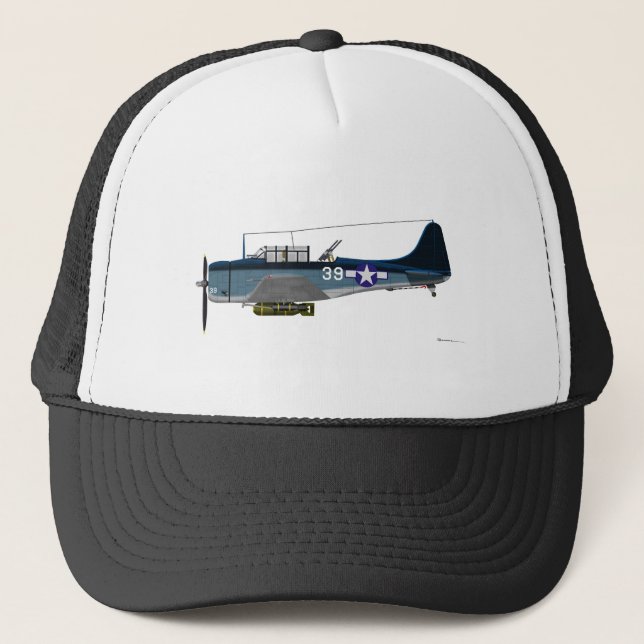 Douglas SBD-5 Dauntless Trucker Hat (Front)