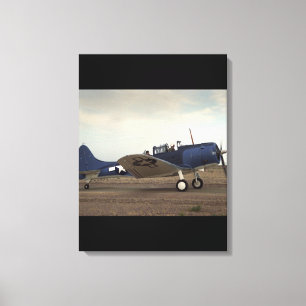 Douglas, SBD Dauntless,_Classic Aviation Canvas Print