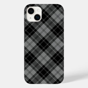 Douglas tartan black grey plaid Case-Mate iPhone 14 plus case