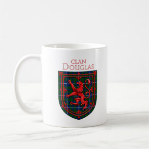 Douglas Tartan Scottish Plaid Lion Rampant Coffee Mug