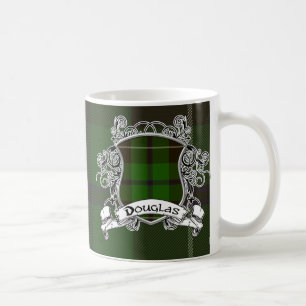 Douglas Tartan Shield Coffee Mug