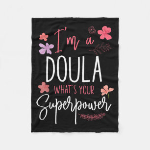 Doula Birth Worker A Doula Whats Spegovernment Fleece Blanket