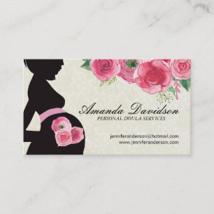 Doula, Midwife and Belly Casting Business Cards