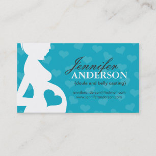 Doula, Midwife and Belly Casting Business Cards