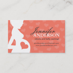 Doula, Midwife and Belly Casting Business Cards