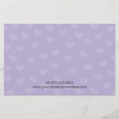 Doula, Midwife, Belly Casting Flyer (Back)
