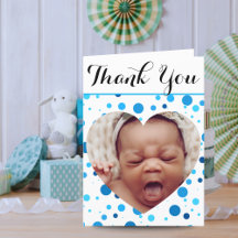 Doula New Baby Card | Photo & Stats Personalised