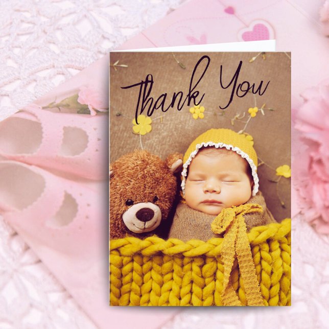 Doula New Baby Card | Photo & Stats Personalised (Creator Uploaded)