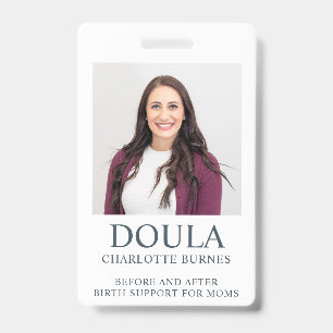 Doula Photo ID Badge
