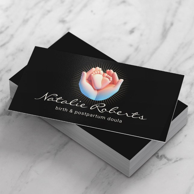 Doula Service Midwife Professional Birth Coach Business Card (Creator Uploaded)