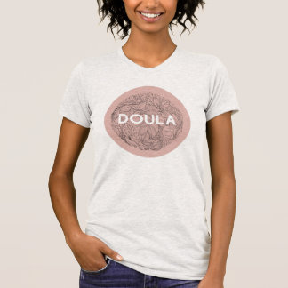Doula Shirt with Botanical Art