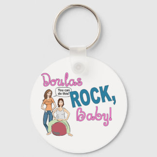 Doulas Rock! Gifts Key Ring