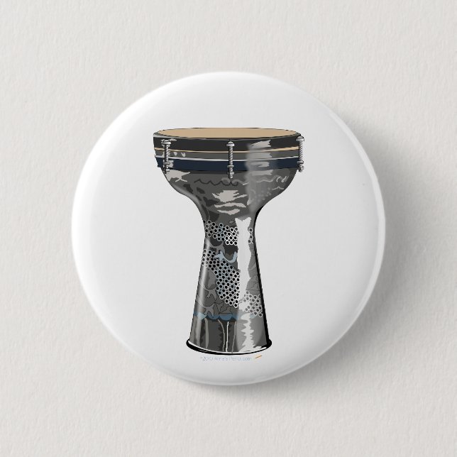 Doumbek Drum Button Darbuka Tombak Toubeleki (Front)