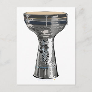 Doumbek Drum Postcard Darbuka Tombak Toubeleki
