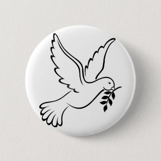dove 6 cm round badge