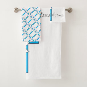 Dove and Cross Bath Towel Set