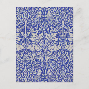 Dove and Rabbit, William Morris Postcard