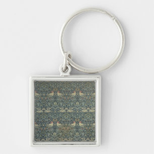 Dove and Rose' fabric design, c.1879 Key Ring