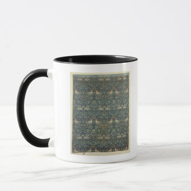Dove and Rose' fabric design, c.1879 Mug (Left)