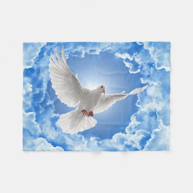 Dove Baby Blanket (Front (Horizontal))