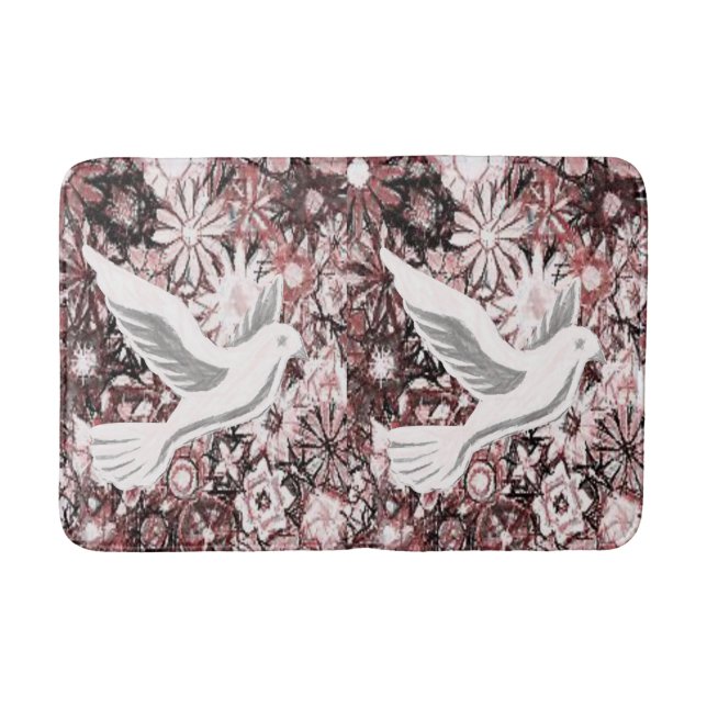 Dove Bathroom Bathmat (Front)