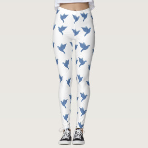 Dove, Bird art, Pigeons Leggings