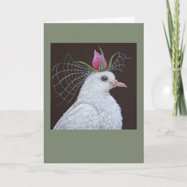 Dove Bride greeting card (Front)