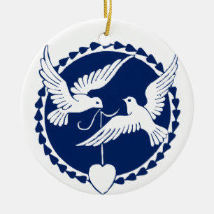Dove Christmas Tree Decoration