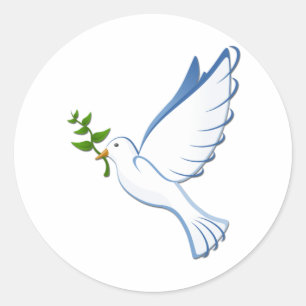 Dove Classic Round Sticker
