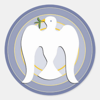 Dove Classic Round Sticker